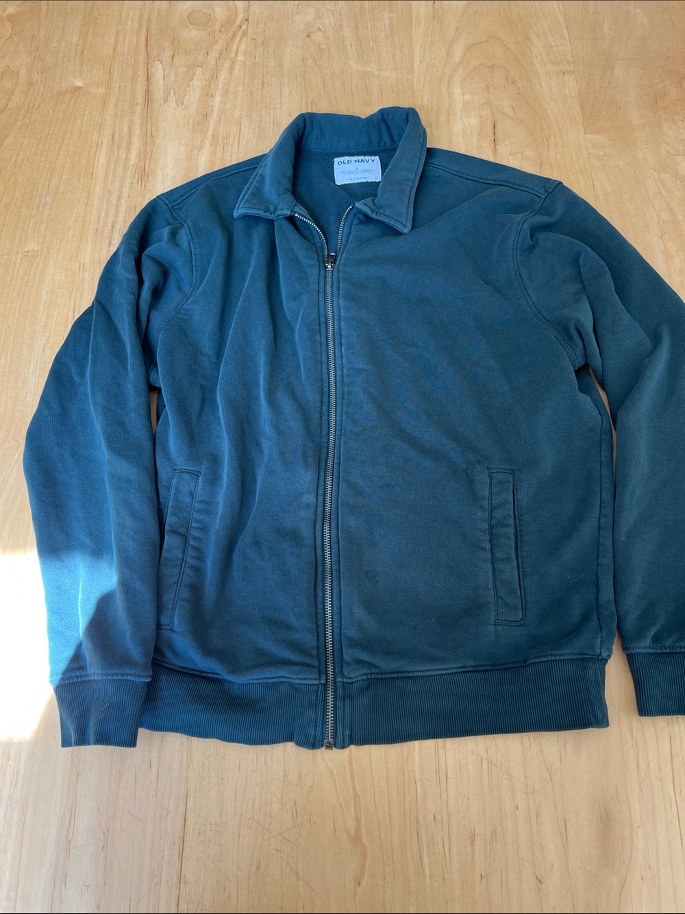 Old Navy Men’s Teal Full-Zip Jacket